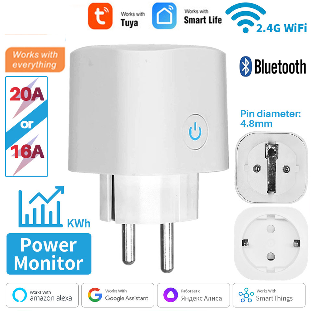 Prise intelligente Wi-Fi confo - Smart Socket 16A Tuya App avis et prix