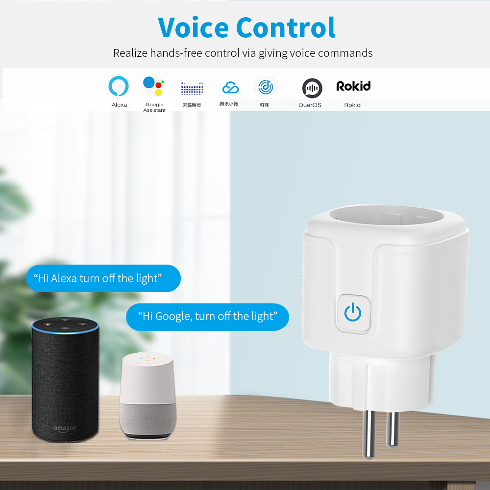 Prise intelligente Wi-Fi confo - Smart Socket 16A Tuya App avis et prix