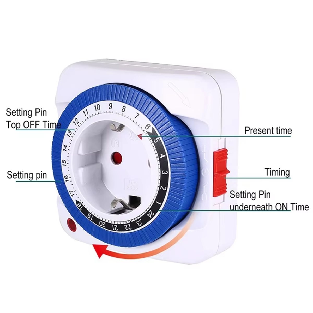 Prise programmable intelligent - Smart Socket With Timer Countdown avis et prix