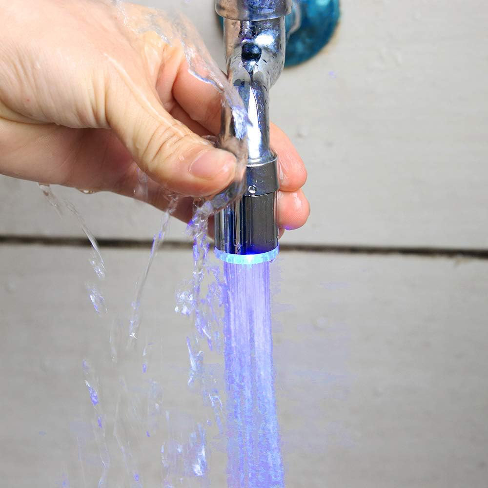 Tête de robinet LED à 7 couleu - Smart Plug Outdoor Waterproof avis et prix