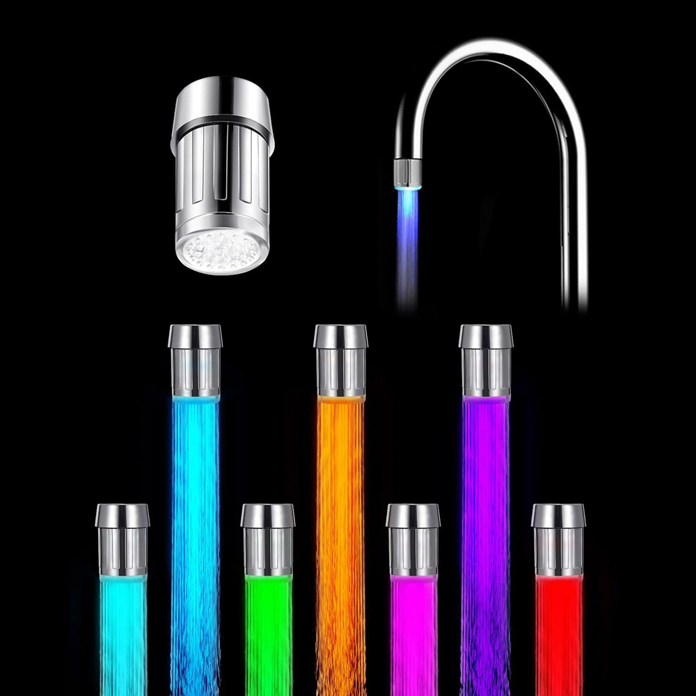 Tête de robinet LED à 7 couleu - Smart Plug Outdoor Waterproof avis et prix