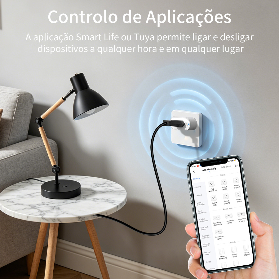 Prise intelligente Tuya WiFi B - Smart Socket 16A Tuya App avis et prix