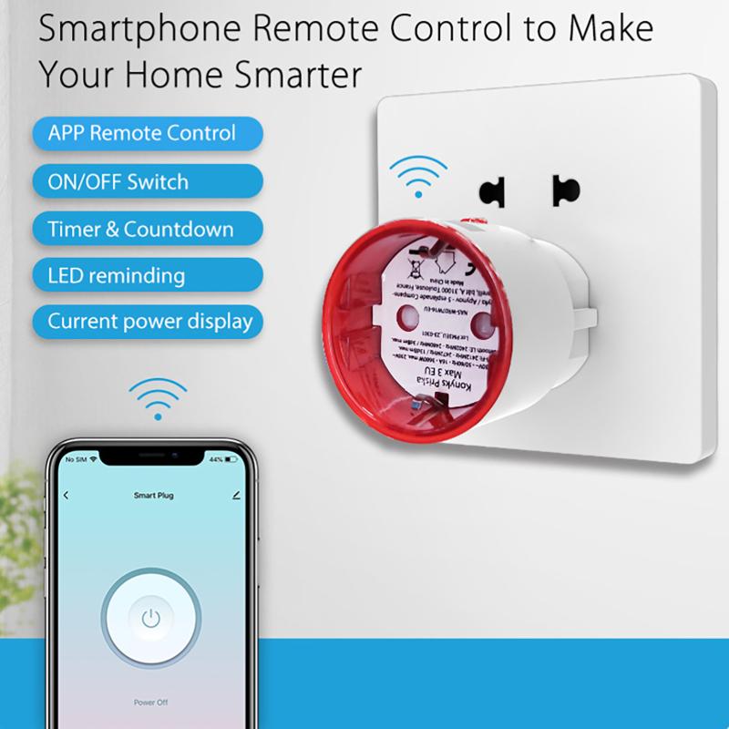 Prise intelligente Tuya WIFI 1 - Smart Plug Zigbee 16A avis et prix