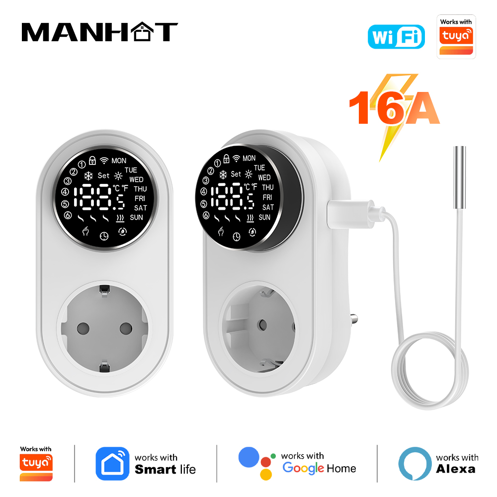 Prise thermostatique intellige - Smart Socket 16A Tuya App avis et prix