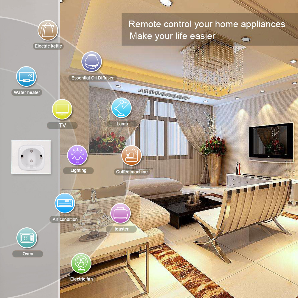 Prise intelligente Wifi Tuya p - Smart Plug Surge Protector avis et prix